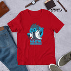 Master Hedgehog Half Sleeve T-Shirt — Red