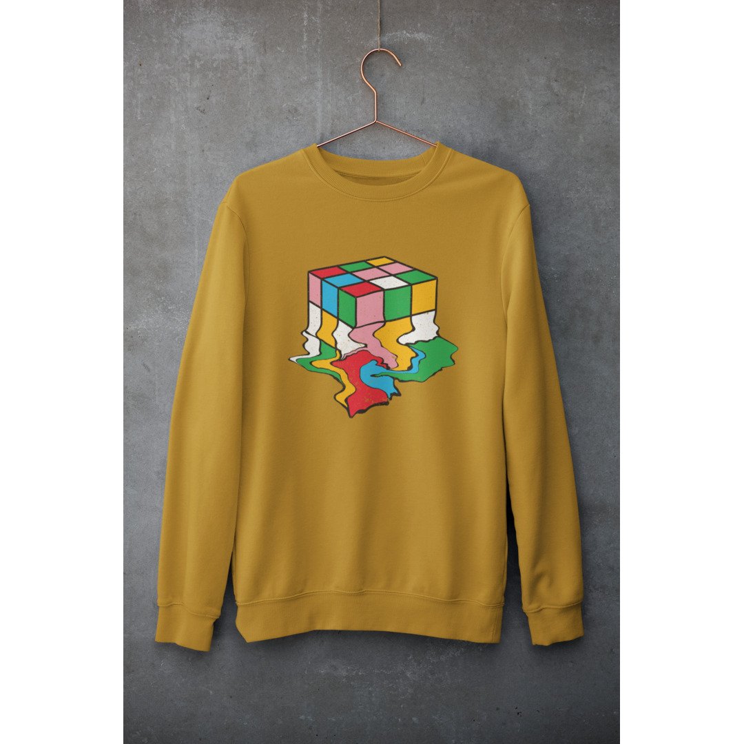 Melting Cube Unisex Sweatshirt