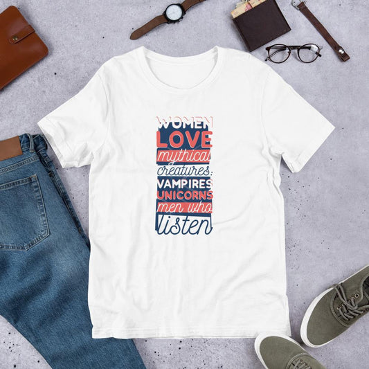 Men Who Listen Half Sleeve T-Shirt