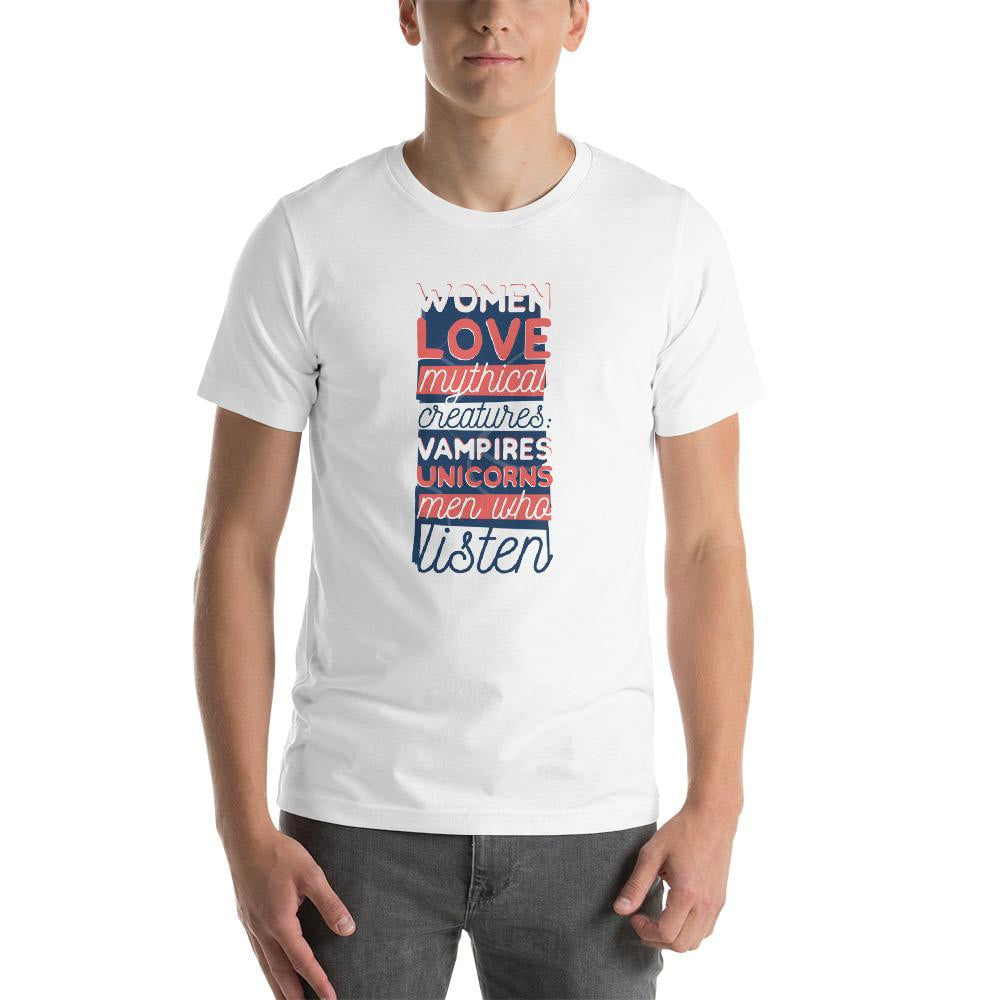 Men Who Listen Half Sleeve T-Shirt — detail view 11