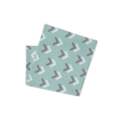 Mint Arrows Neck Gaiter