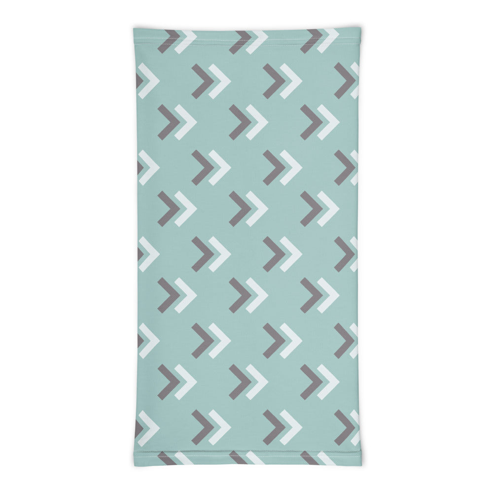 Mint Arrows Neck Gaiter