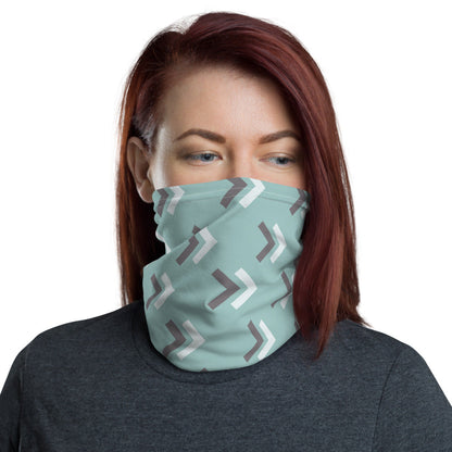 Mint Arrows Neck Gaiter