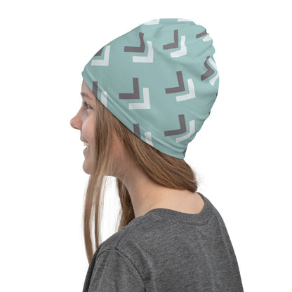 Mint Arrows Neck Gaiter