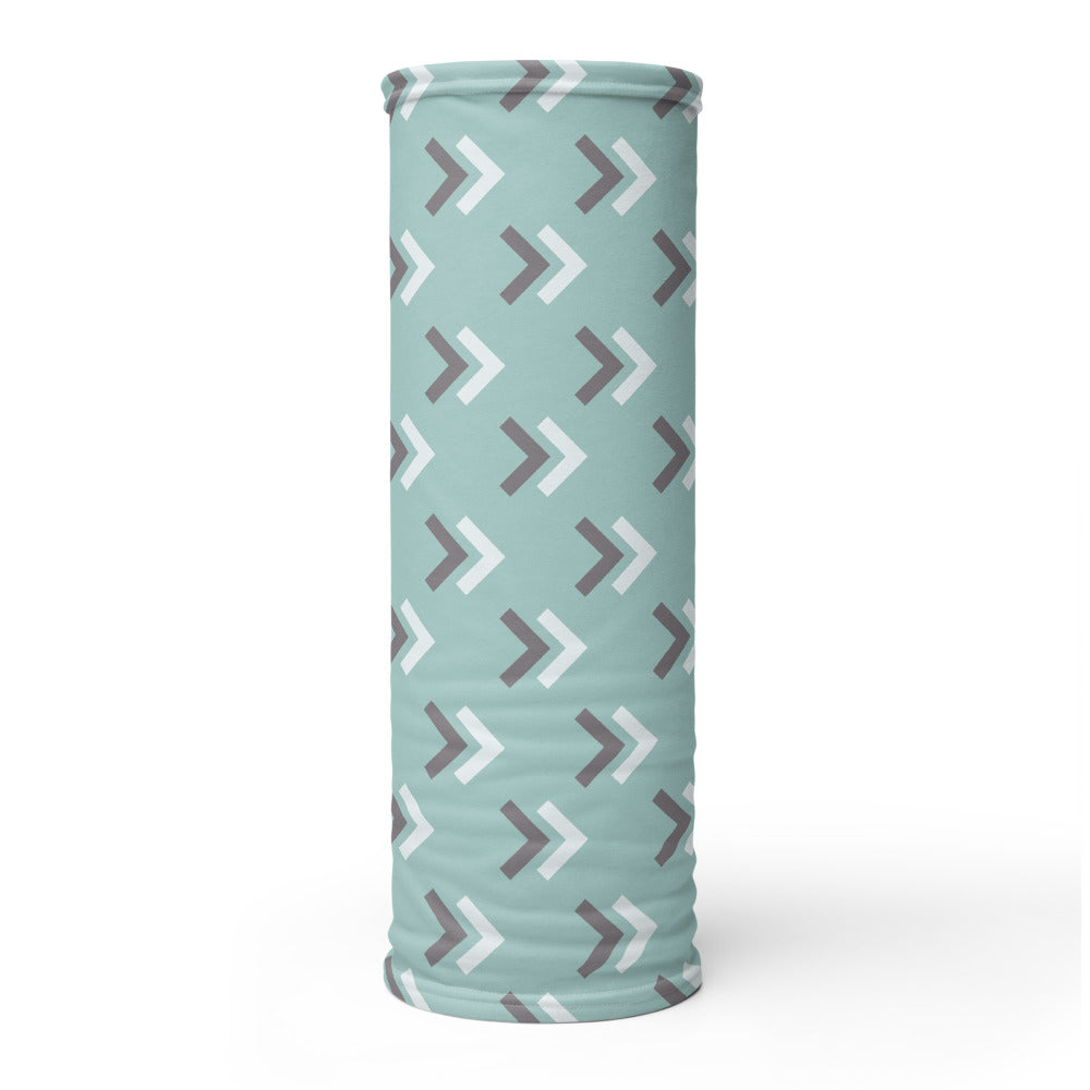 Mint Arrows Neck Gaiter