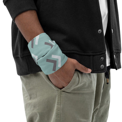 Mint Arrows Neck Gaiter