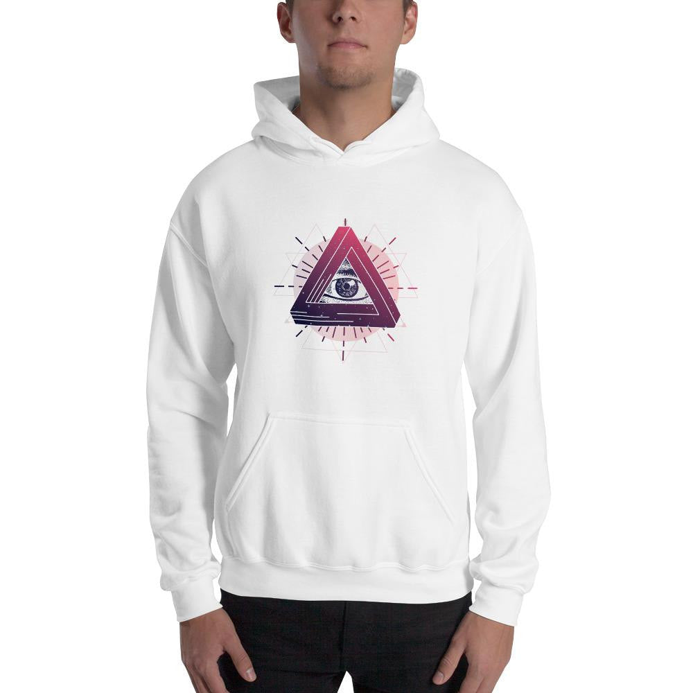 Mystic Eye Unisex Hooded Sweatshirt — detail view 4