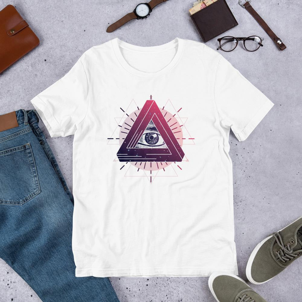 Mystic Eye Half Sleeve T-Shirt — front view