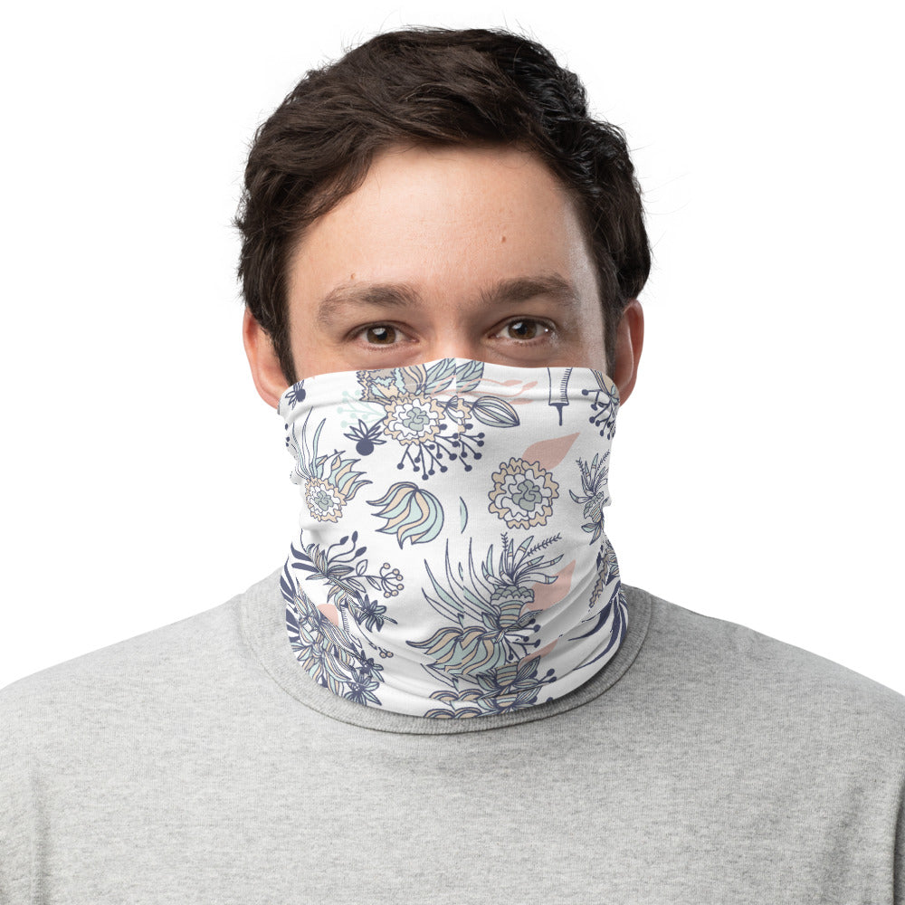 Misty Morning Floral Neck Gaiter #Peace