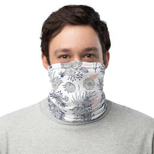 Misty Morning Floral Neck Gaiter #Peace