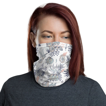 Misty Morning Floral Neck Gaiter #Peace