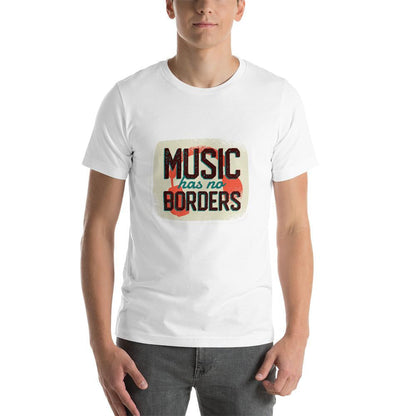 Music Has No Borders Half Sleeve T-Shirt