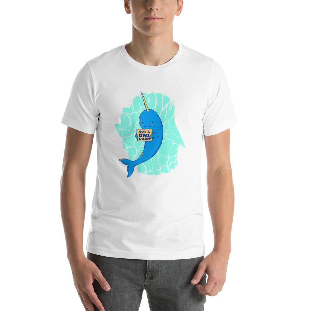 Unicorn Whale Half Sleeve T-Shirt