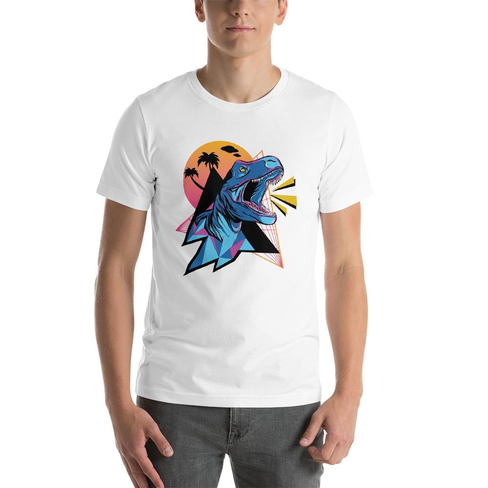 Neon Dino Half Sleeve T-Shirt