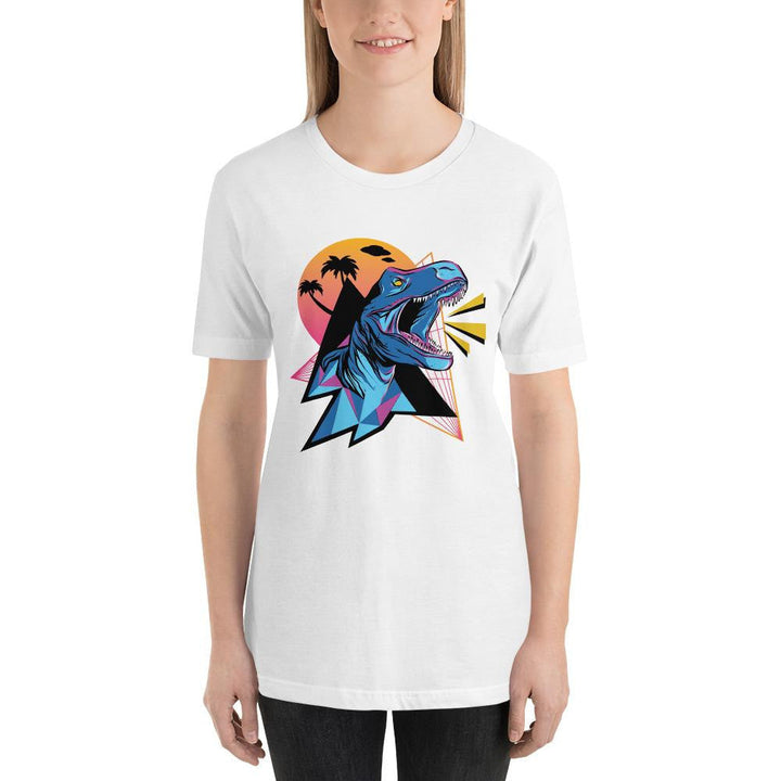 Neon Dino Half Sleeve T-Shirt