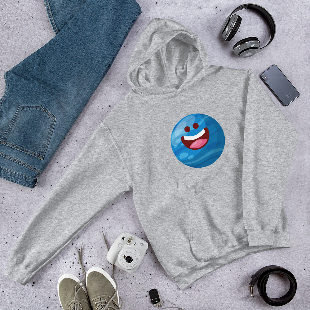 Neptune Cartoon Unisex Hooded Sweatshirt