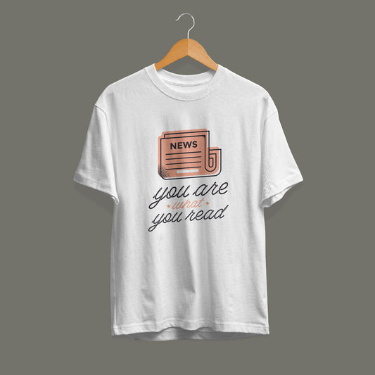 News Quote Half-Sleeve T-Shirt