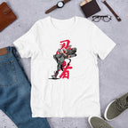 Ninja Half Sleeve T-Shirt — White