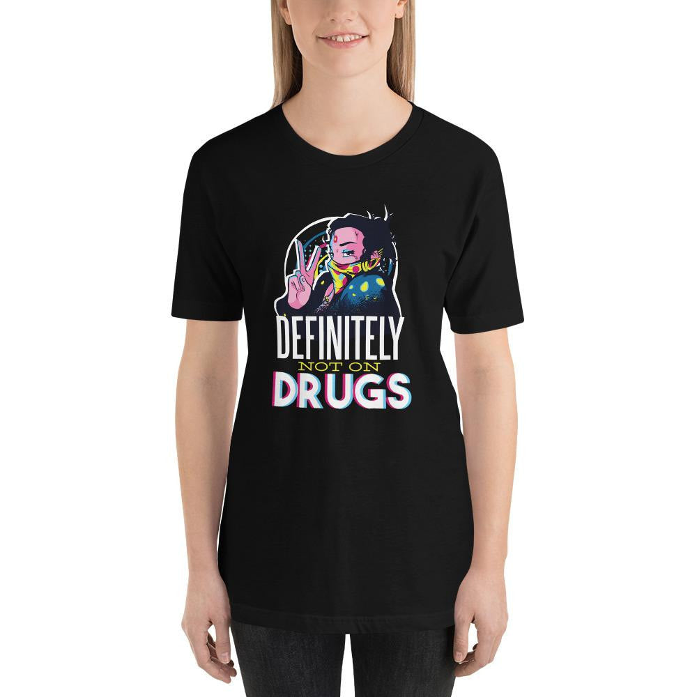 Not On Drugs Half Sleeve T-Shirt