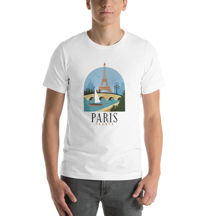 Paris France Half Sleeve T-Shirt