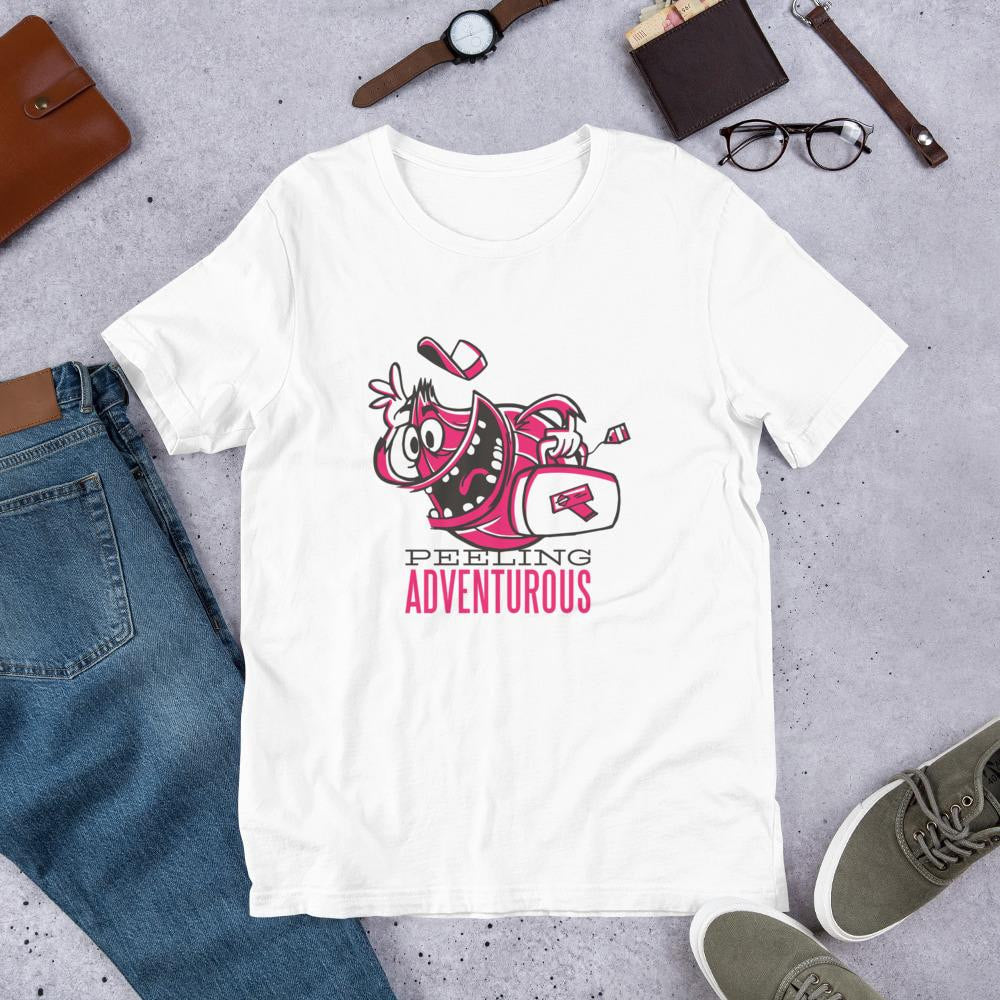 Feeling Adventurous Half Sleeve T-Shirt — White