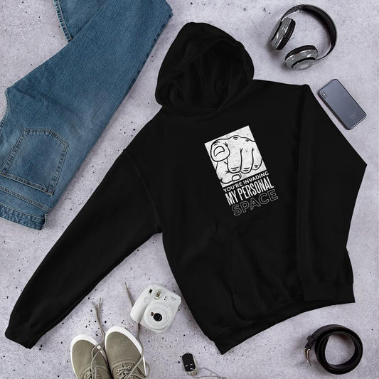 Personal Space Unisex Hooded Sweatshirt