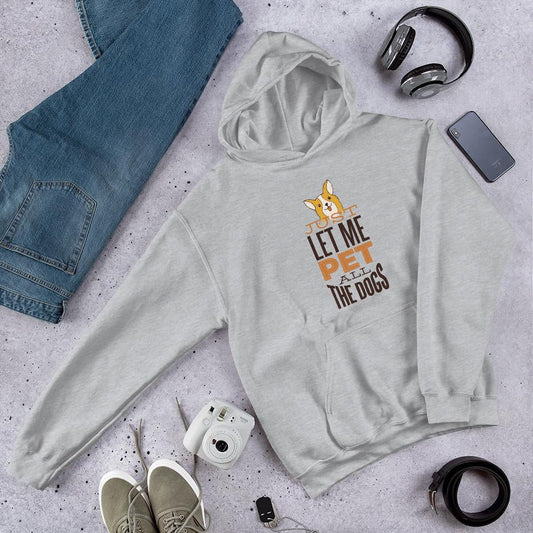 Pet All Dogs Unisex Hooded Sweatshirt