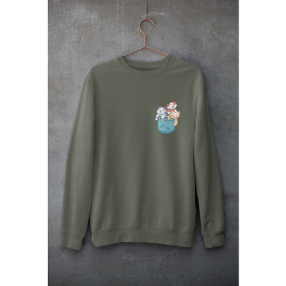 Pocket Cats Unisex Sweatshirt