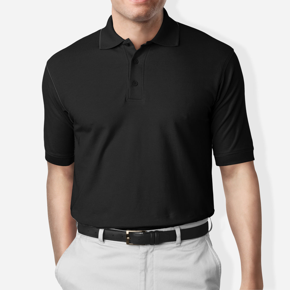 Plain Polo T-Shirts