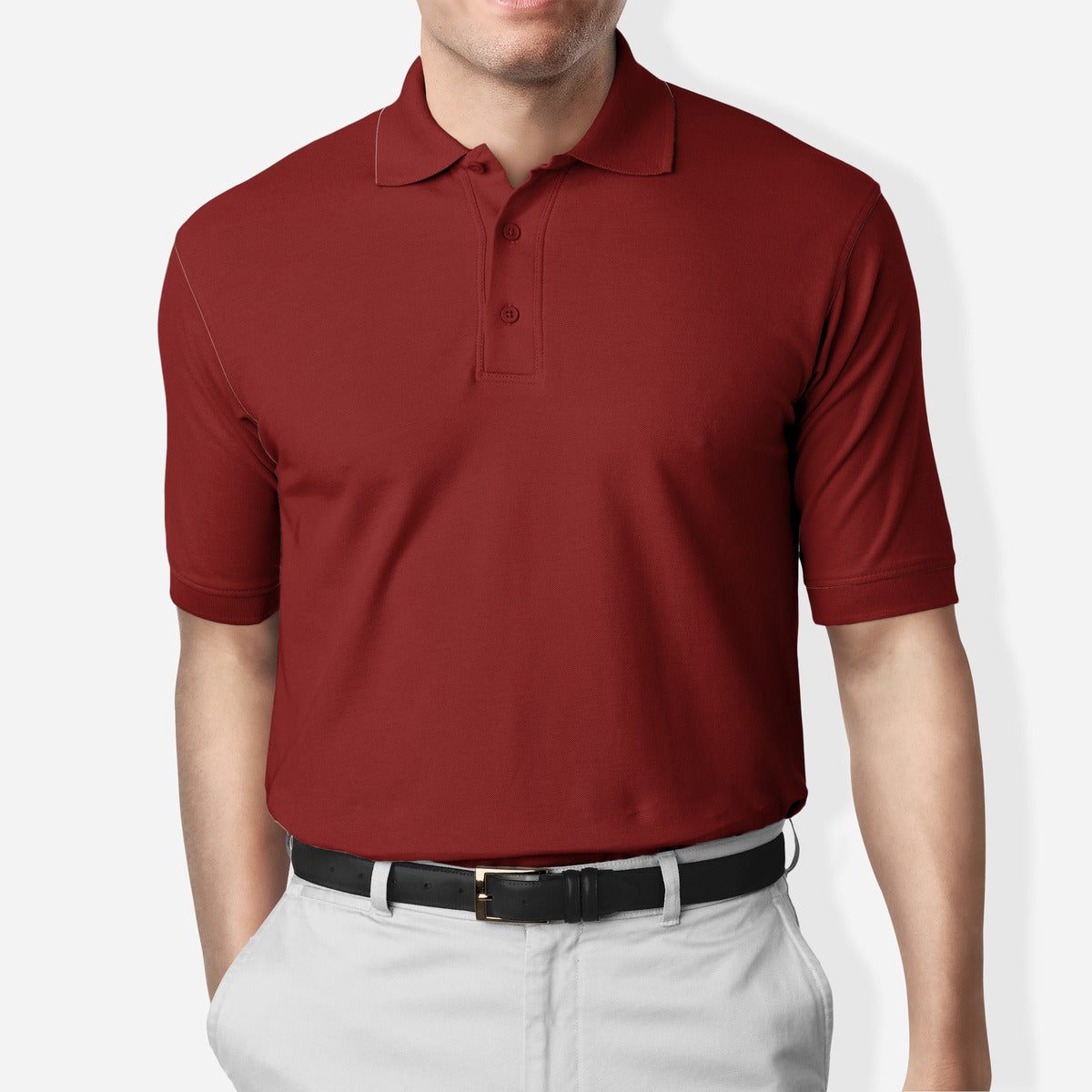 Plain Polo T-Shirts