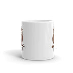 Powered by Caffeine Coffee mug — detail view 2