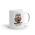 Powered by Caffeine Coffee mug — front view