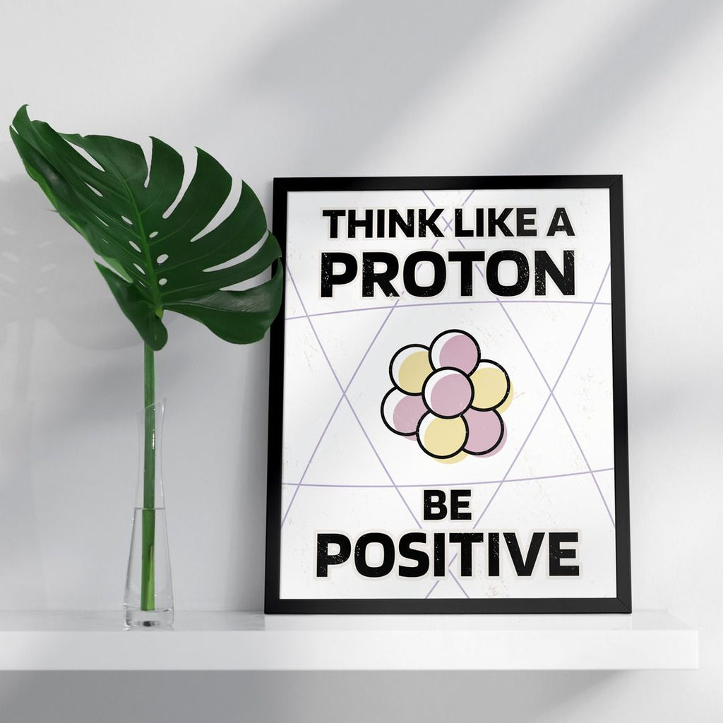Proton Framed Poster — A3 12 X 18 Inch