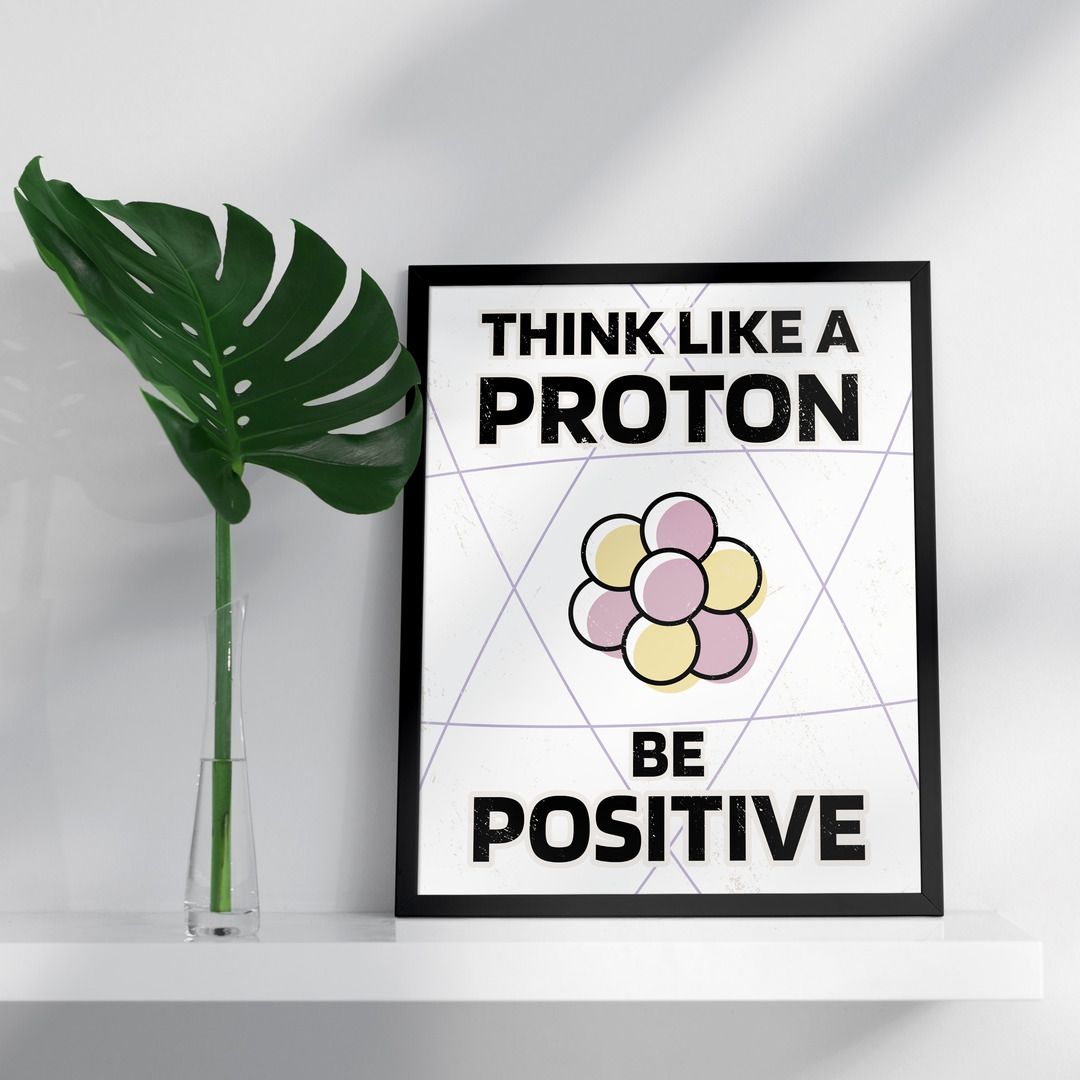 Proton Framed Poster — A3 12 X 18 Inch