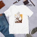 Queen Half Sleeve T-Shirt — White