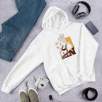 Queen Unisex Hooded Sweatshirt — White