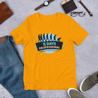 Weekend Half Sleeve T-Shirt — Gold