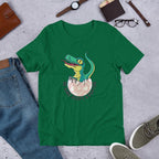 Raptor Half Sleeve T-Shirt — Green