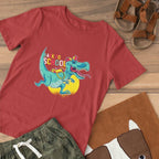 Back to School-Dino Toddler's T-Shirt — 1 (3)