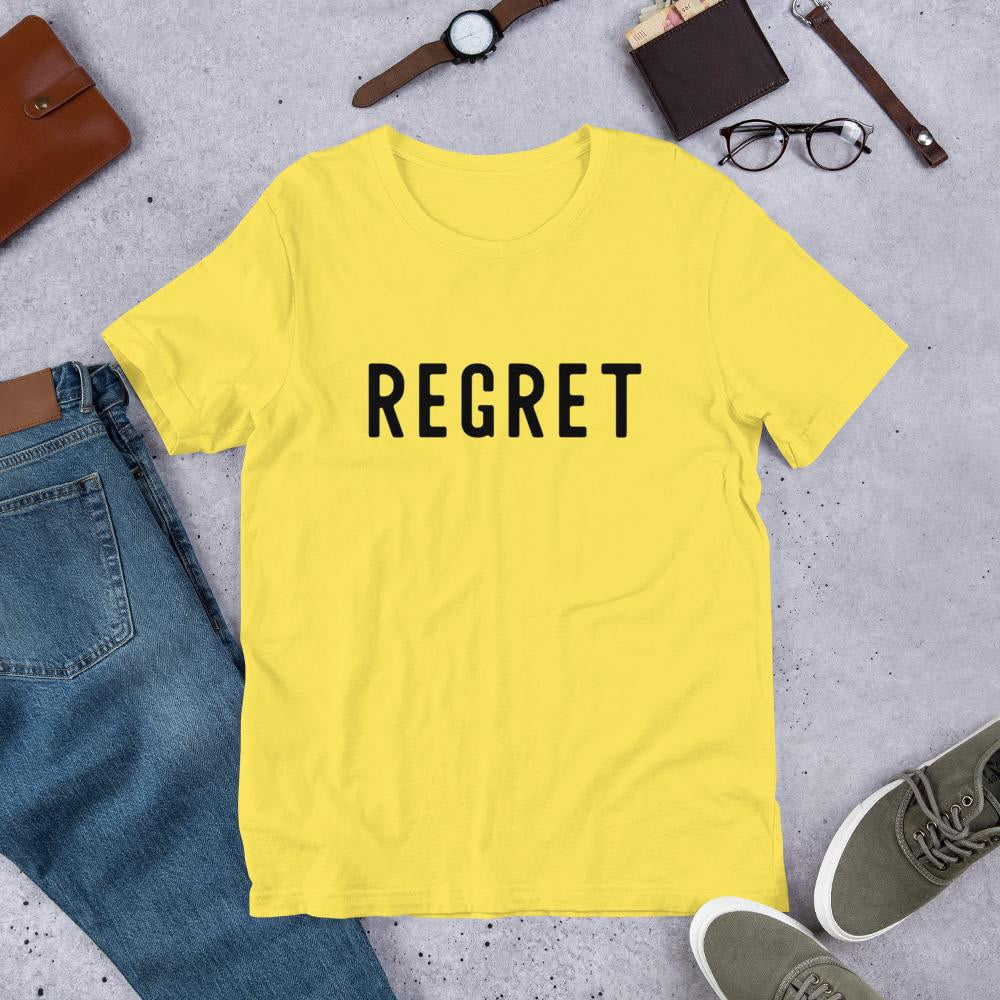 Regret Half Sleeve T-Shirt