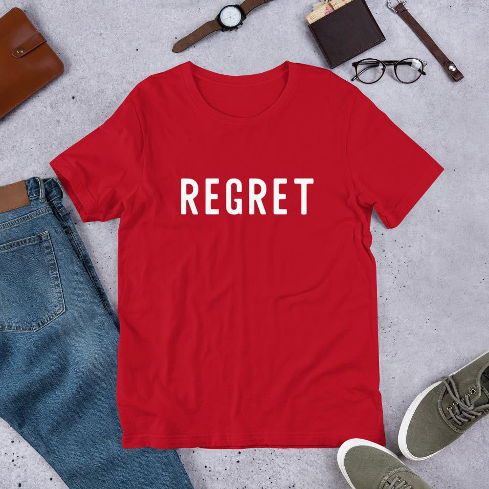 Regret Half Sleeve T-Shirt