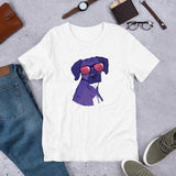 Cool Shady Dog Half Sleeve T-Shirt