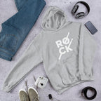 Rock Music Unisex Hooded Sweatshirt — Grey