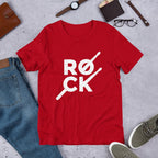 Rock Half Sleeve T-Shirt — Red