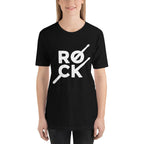 Rock Half Sleeve T-Shirt — Black