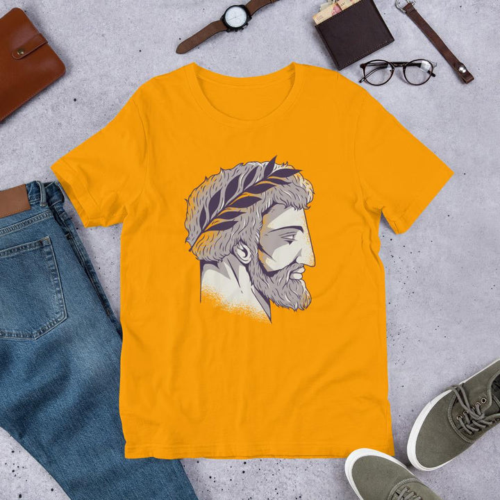 Roman Head Half Sleeve T-Shirt