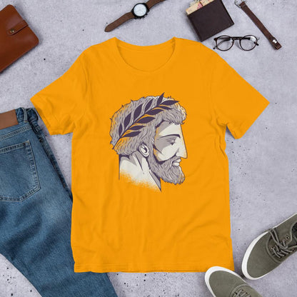 Roman Head Half Sleeve T-Shirt