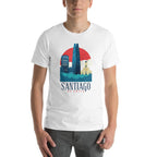 Santiago Chile Half Sleeve Tshirt — detail view 2