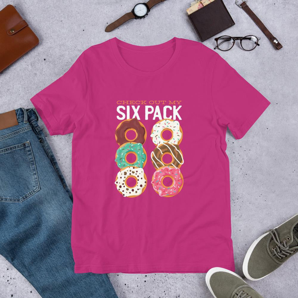 Donut Six Pack Half Sleeve T-Shirt