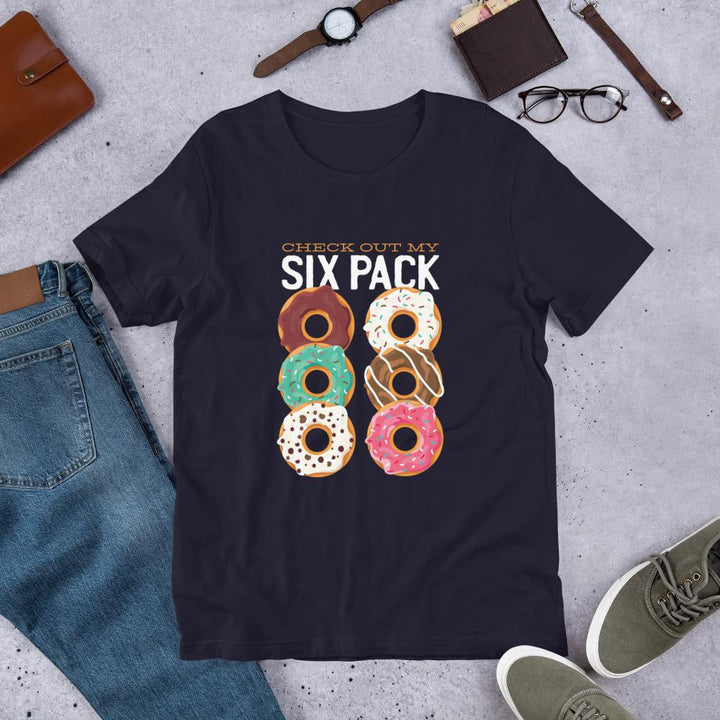 Donut Six Pack Half Sleeve T-Shirt